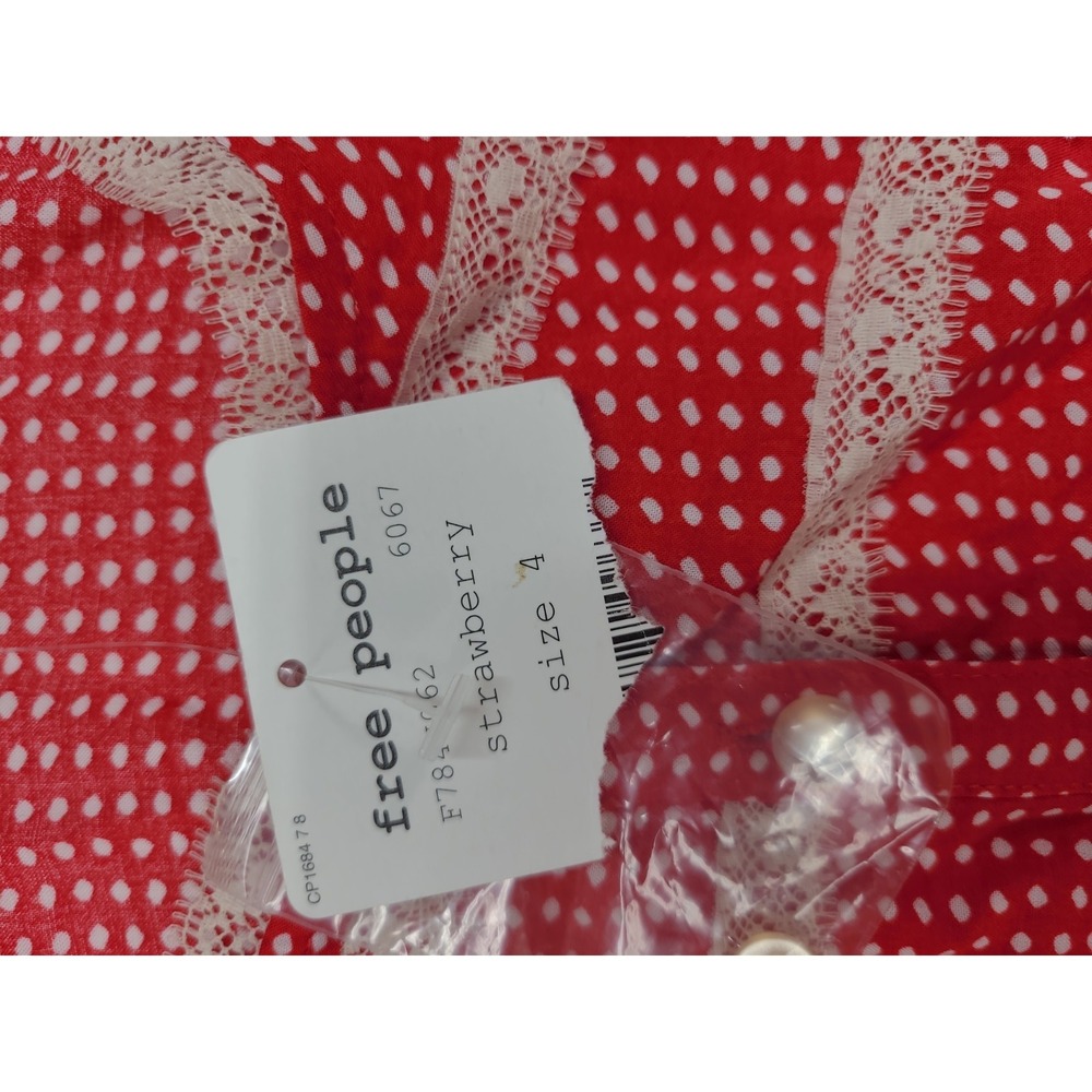 NWT Free People Strawberry Mini Dress Worn By Spencer Pretty Little Liars S2 E6 - Picture 9 of 10